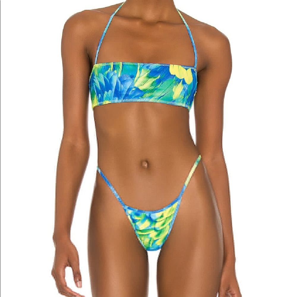 Melissa Simone Kyra banded top and bottom with skirt